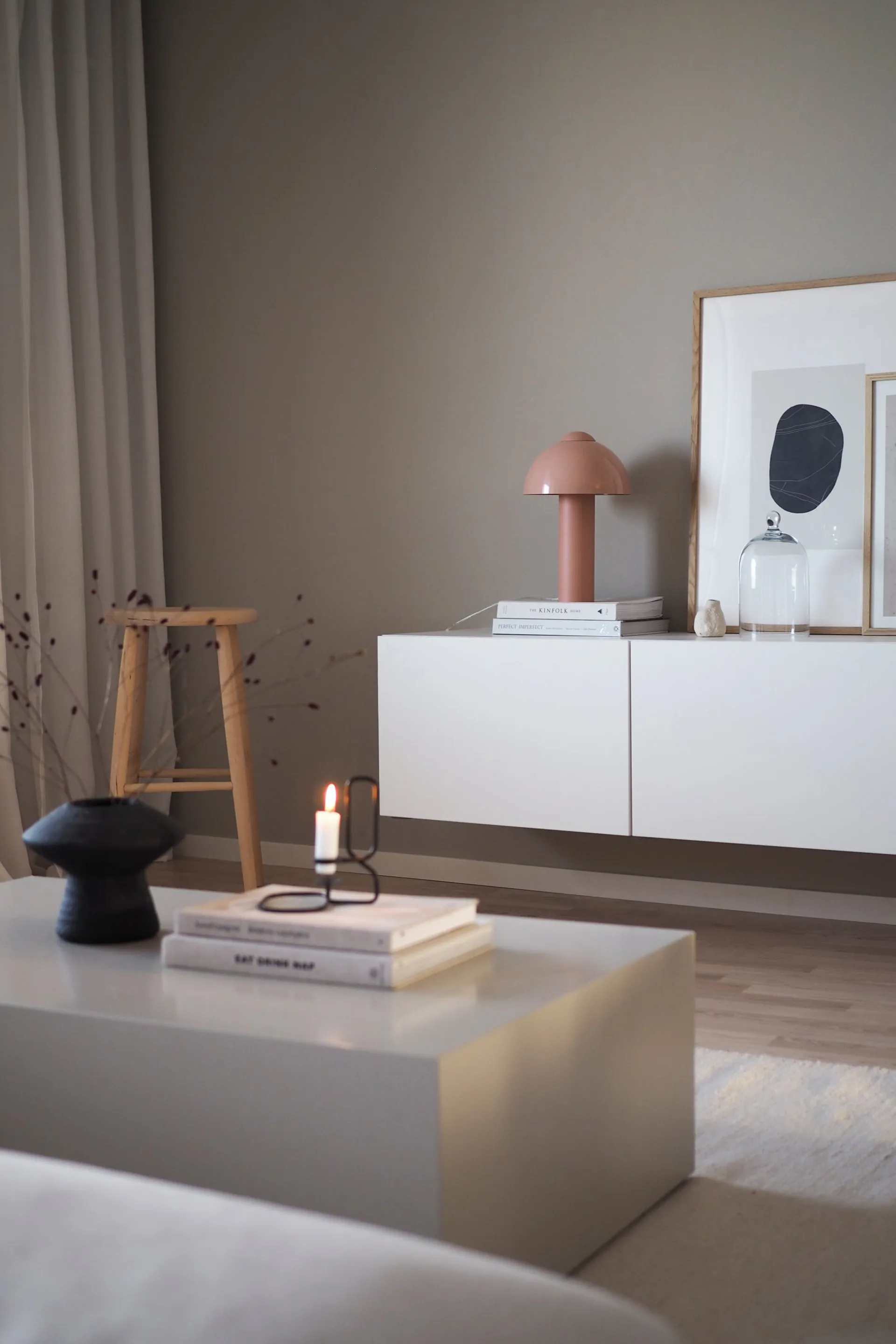 Lampada da tavolo 36 cm Buddy 23, Cipria Globen Lighting