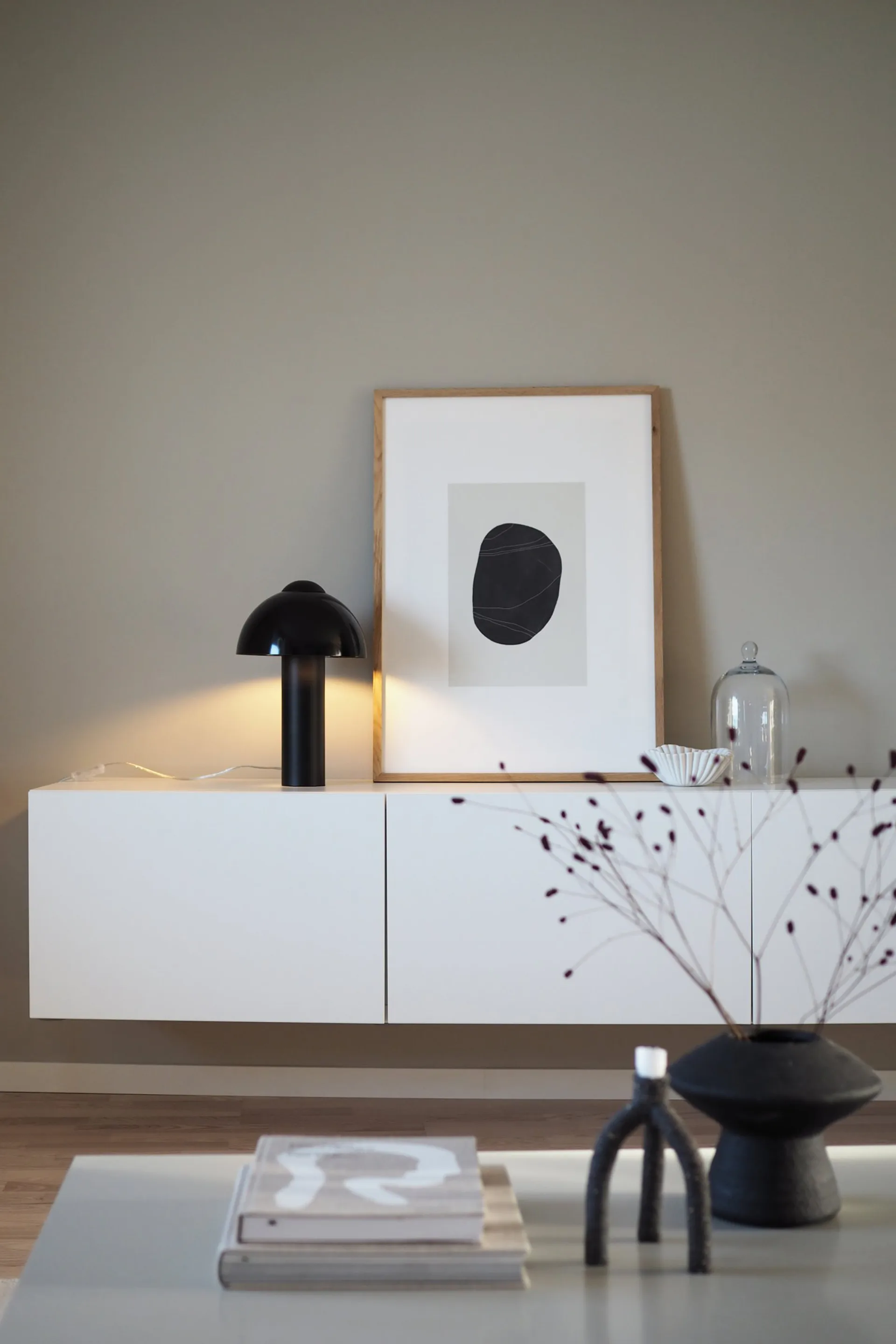 Lampada da tavolo 36 cm Buddy 23, Nero Globen Lighting