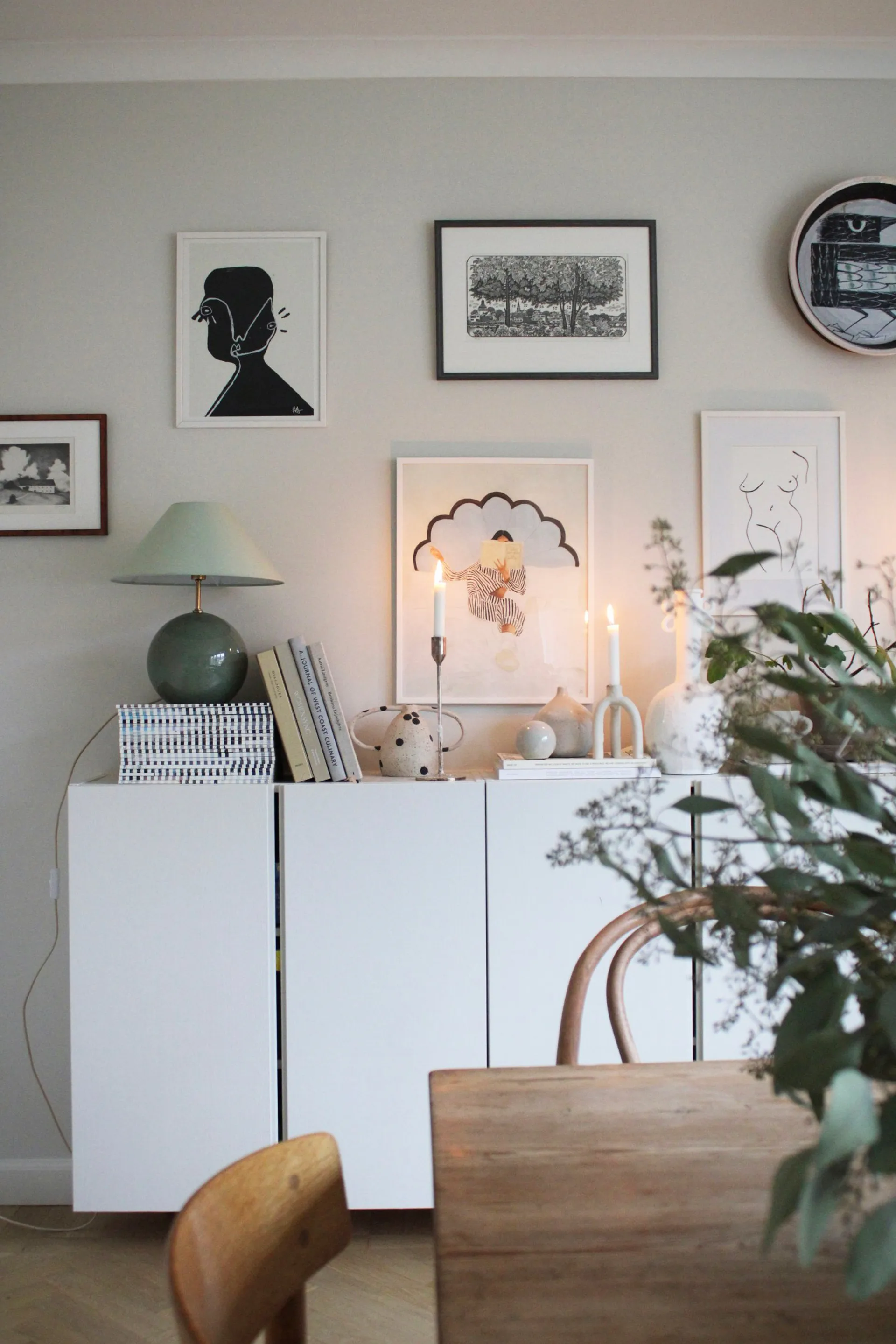 Lampada da tavolo 39 cm Iris 35, Verde Globen Lighting