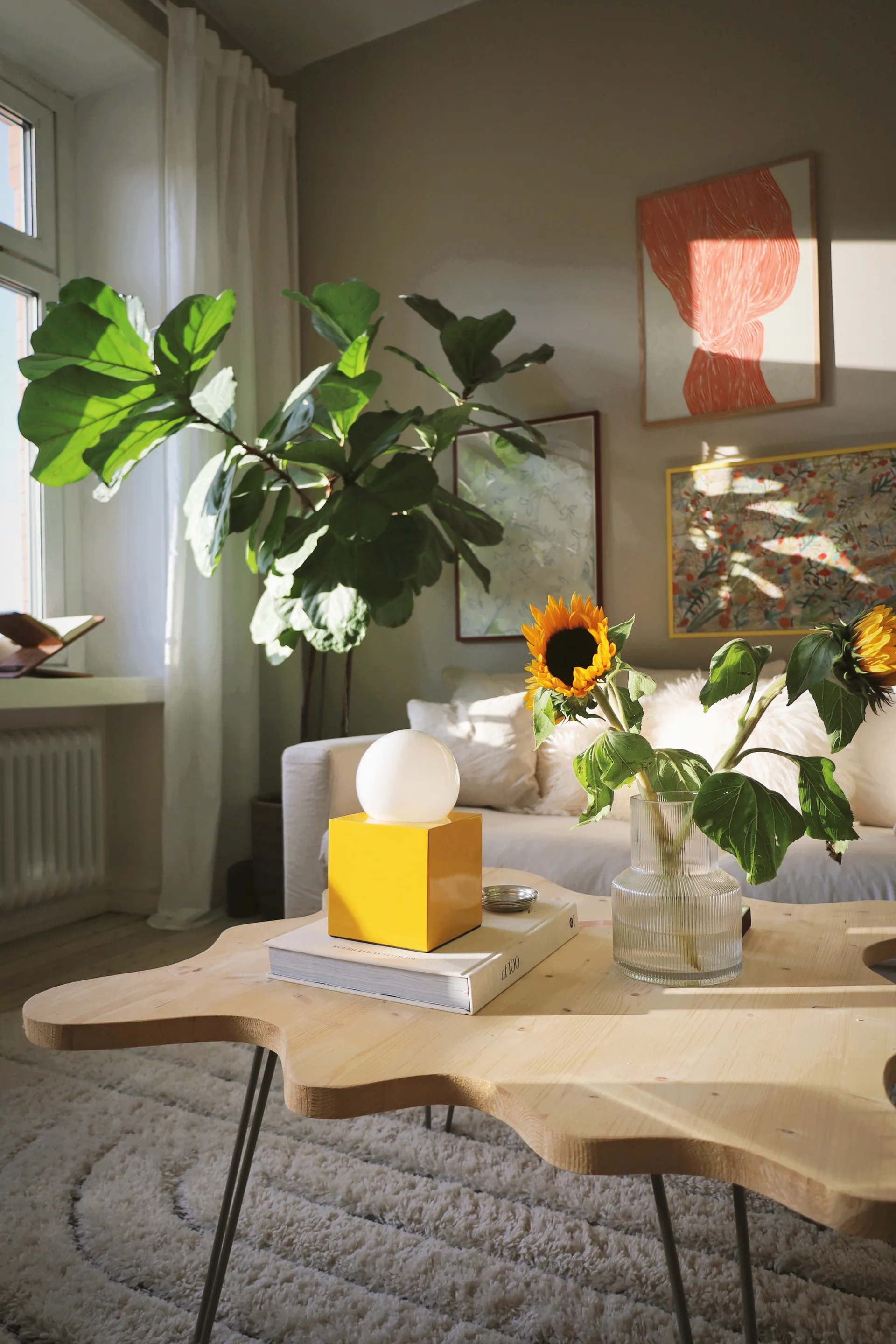 Lampada da tavolo Bob 14, Giallo Globen Lighting