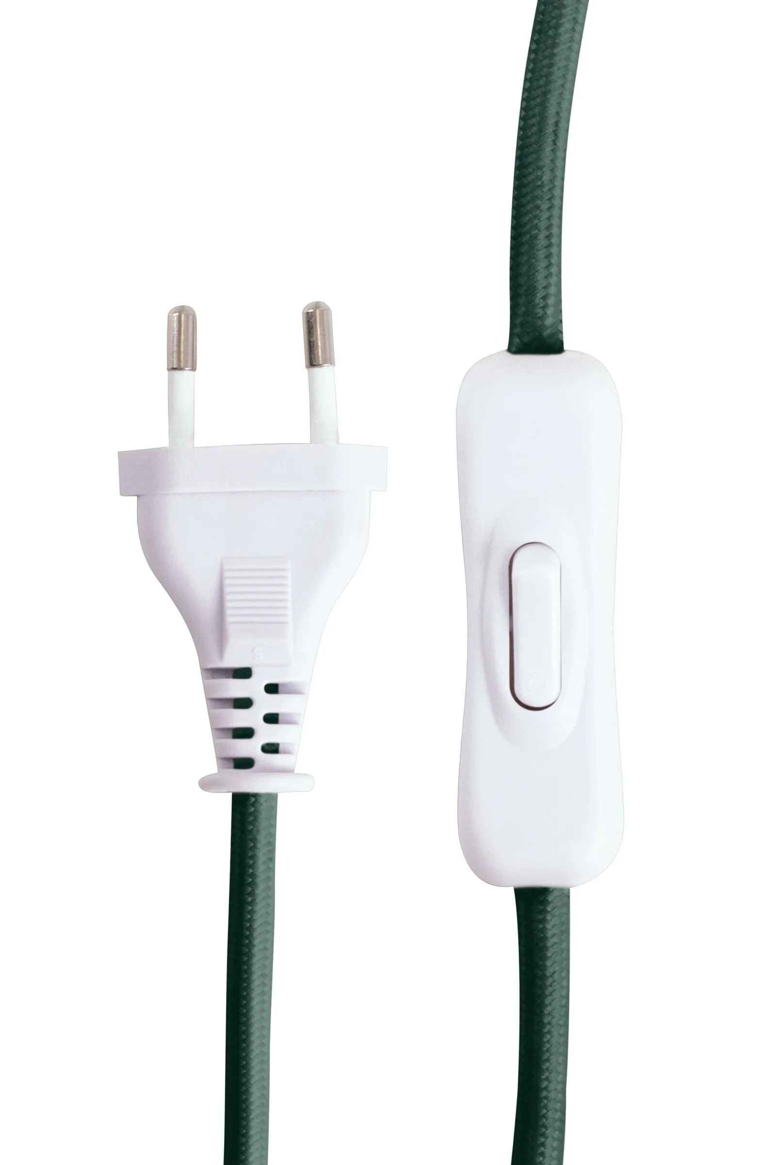 Lampada da tavolo Castello 24, Marmo verde scuro, schermo bianco Globen Lighting