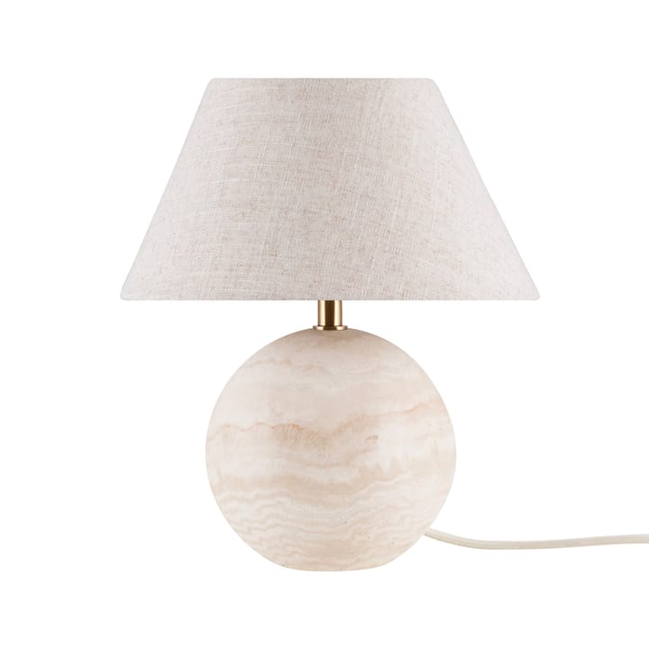 Lampada da tavolo Castello 24 - Travertino - Globen Lighting