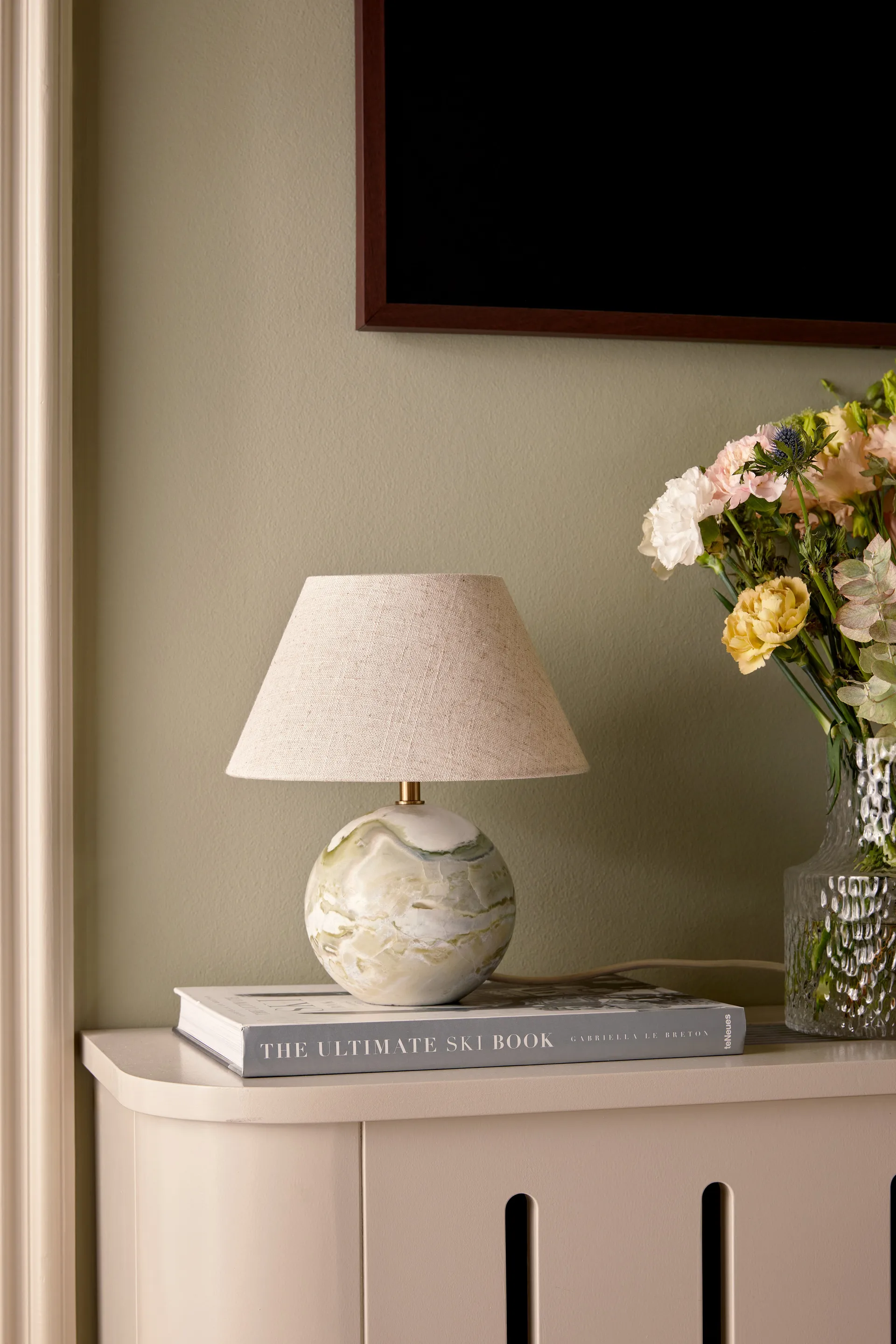 Lampada da tavolo Castello 24, Verde Globen Lighting