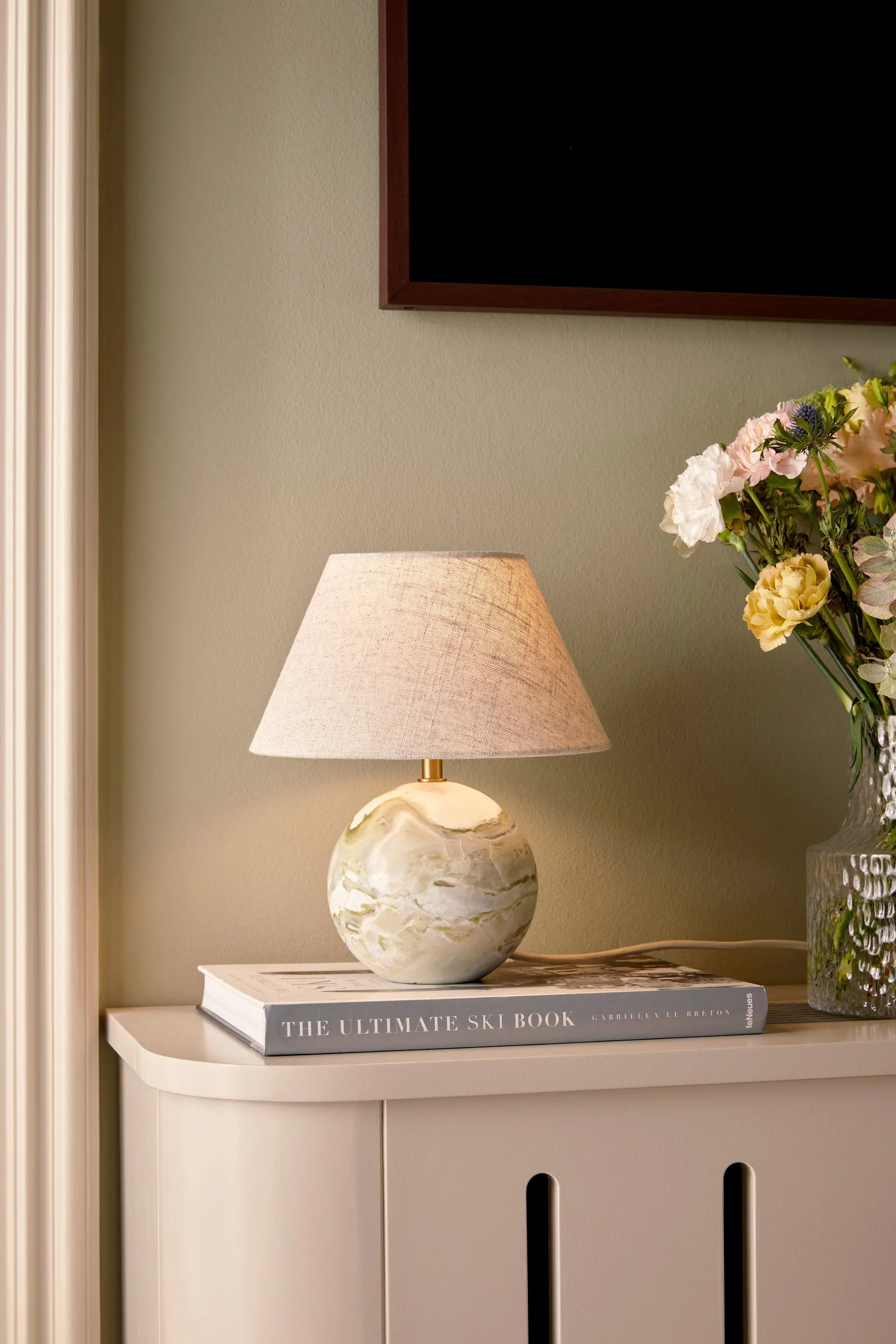 Lampada da tavolo Castello 24, Verde Globen Lighting