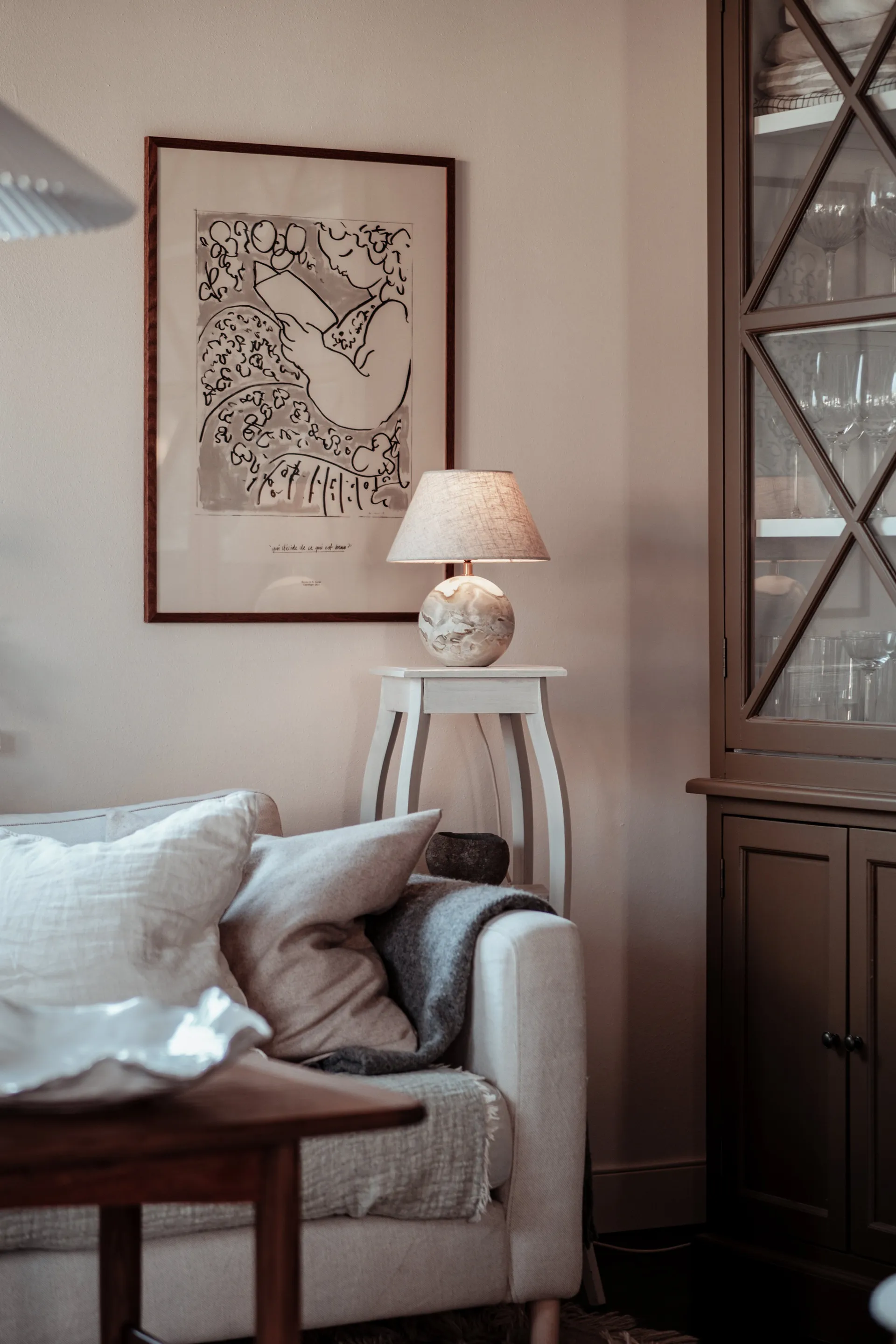 Lampada da tavolo Castello 24, Verde Globen Lighting