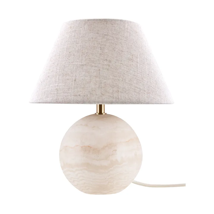 Lampada da tavolo Castello 35 - Beige travertino - Globen Lighting