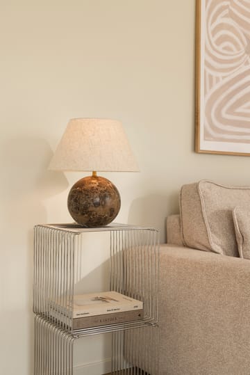 Lampada da tavolo Castello 35 - Marmo marrone - Globen Lighting