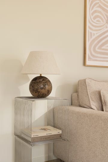 Lampada da tavolo Castello 35 - Marmo marrone - Globen Lighting