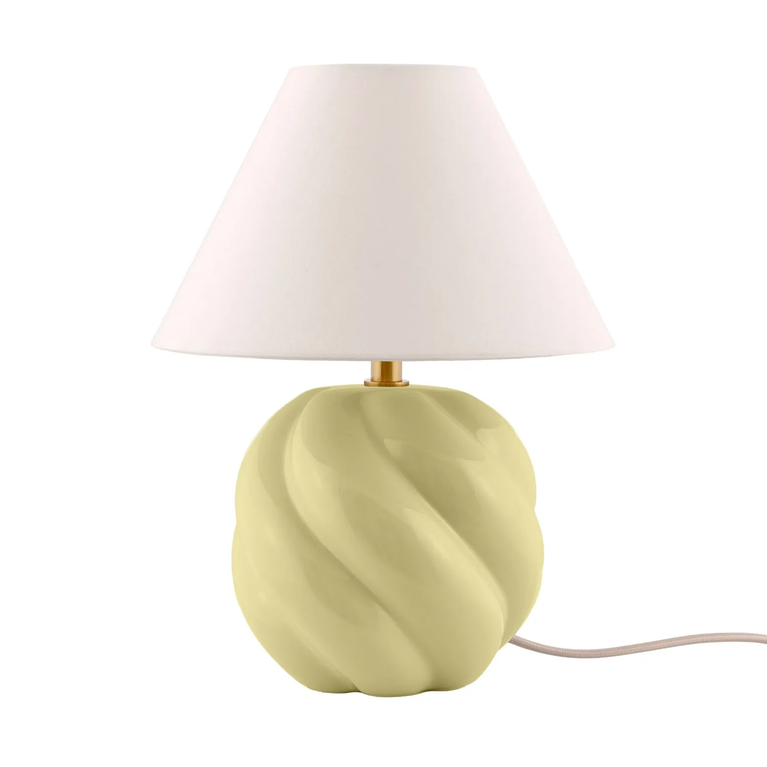 Lampada da tavolo Dahlia, Butter yellow Globen Lighting