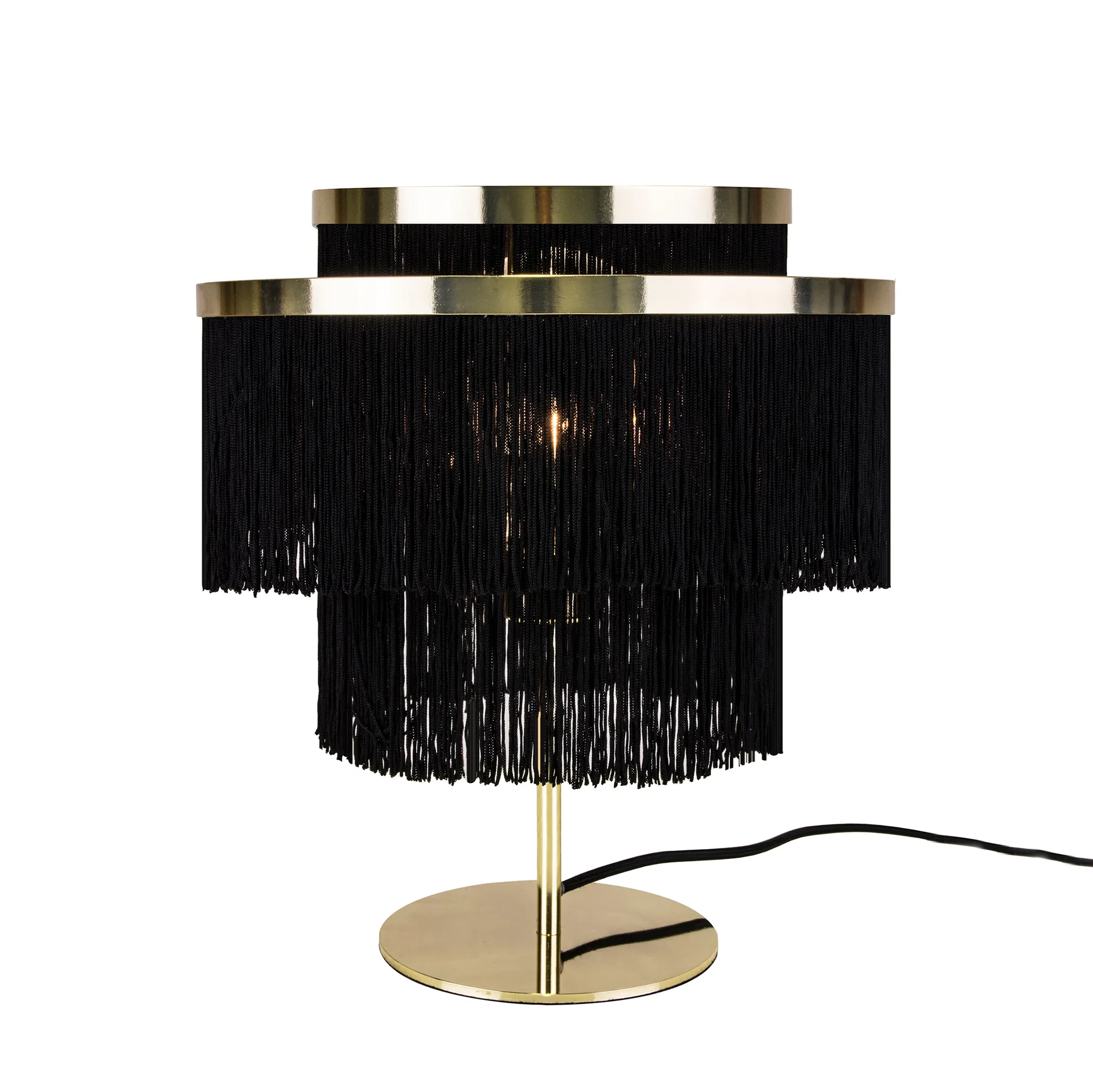 Lampada da tavolo Frans, ottone nero Globen Lighting