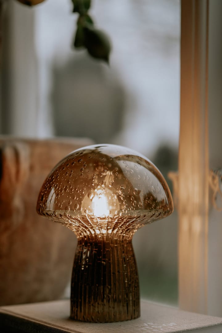 Lampada da tavolo Fungo Special Edition Marrone, Ø16 cm H20 cm Globen Lighting