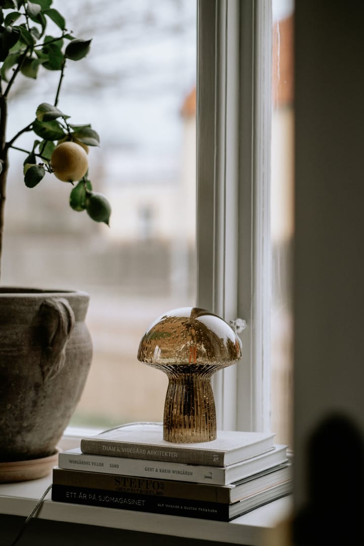 Lampada da tavolo Fungo Special Edition Marrone, Ø16 cm H20 cm Globen Lighting