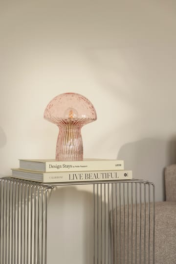 Lampada da tavolo Fungo Special Edition Rosa - Ø16 cm, A:20 cm - Globen Lighting