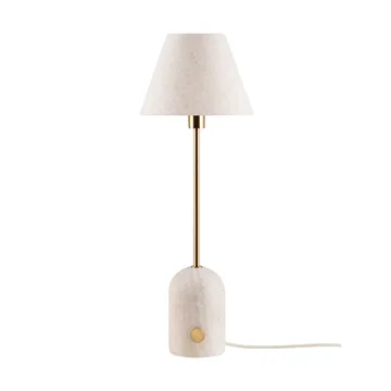 Lampada da tavolo Gino 20 - Travertino - Globen Lighting