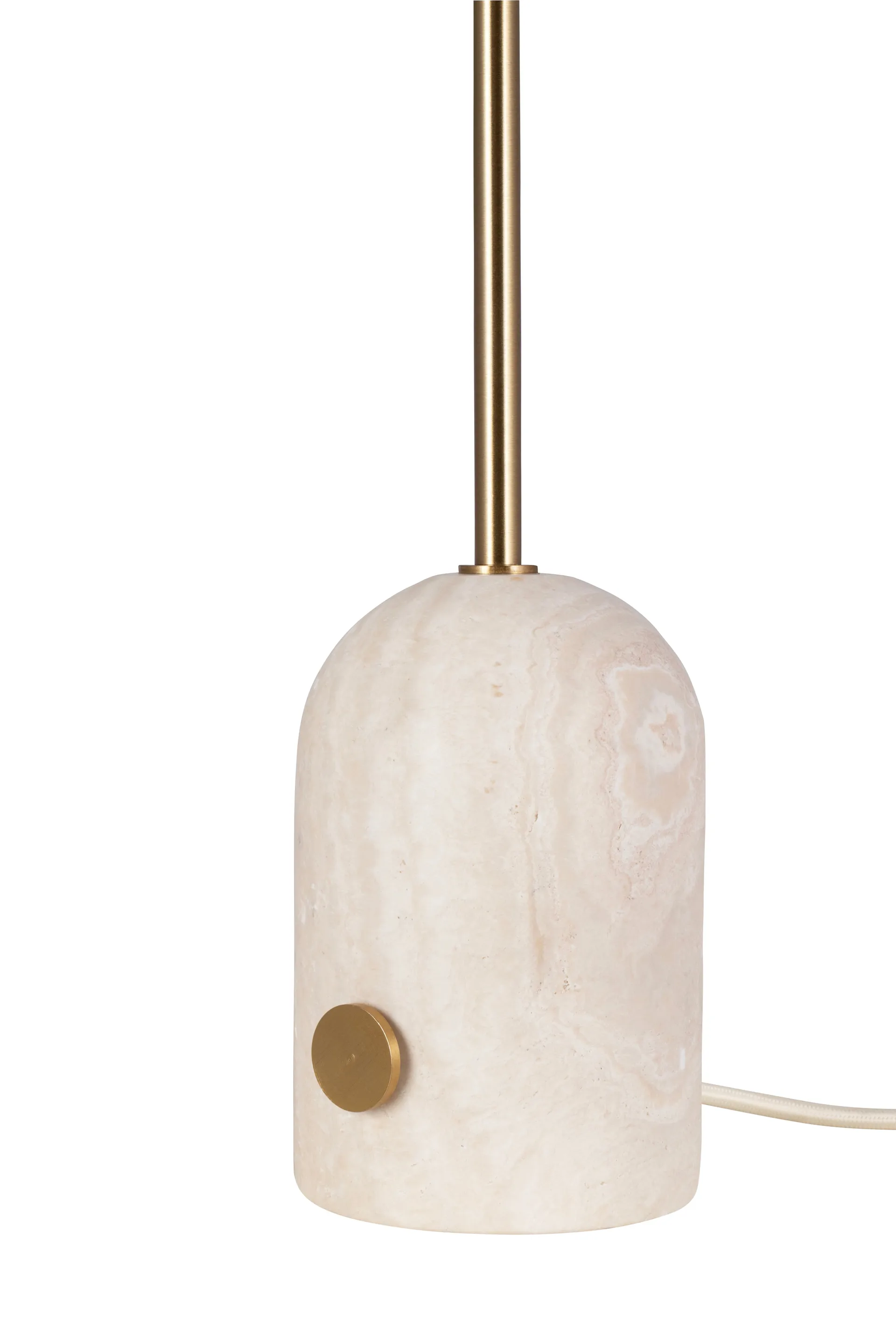 Lampada da tavolo Gino 20, Travertino Globen Lighting