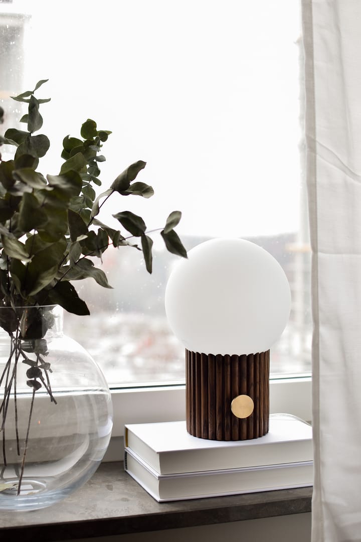 Lampada da tavolo Hubble Ø 15 cm, Noce Globen Lighting