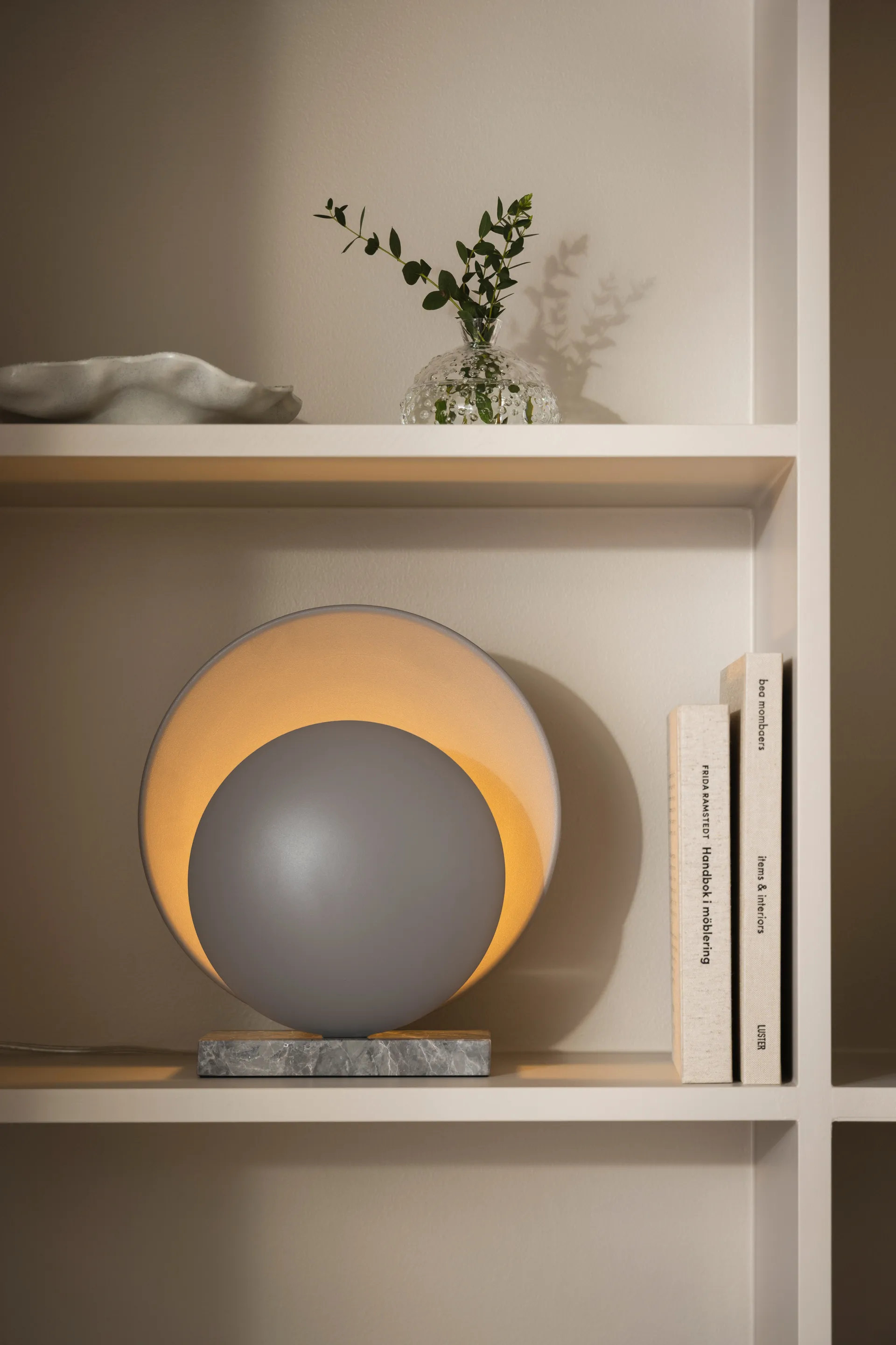 Lampada da tavolo Orbit, Grigio Globen Lighting