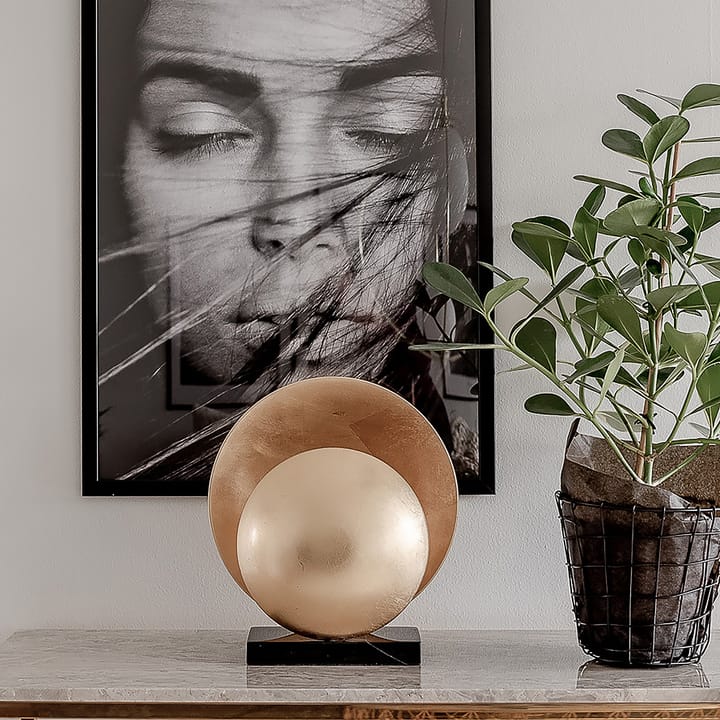 Lampada da tavolo Orbit, Ottone-nero Globen Lighting