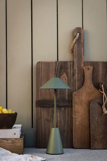 Lampada da tavolo portatile Cannes 32 - Verde muschio - Globen Lighting