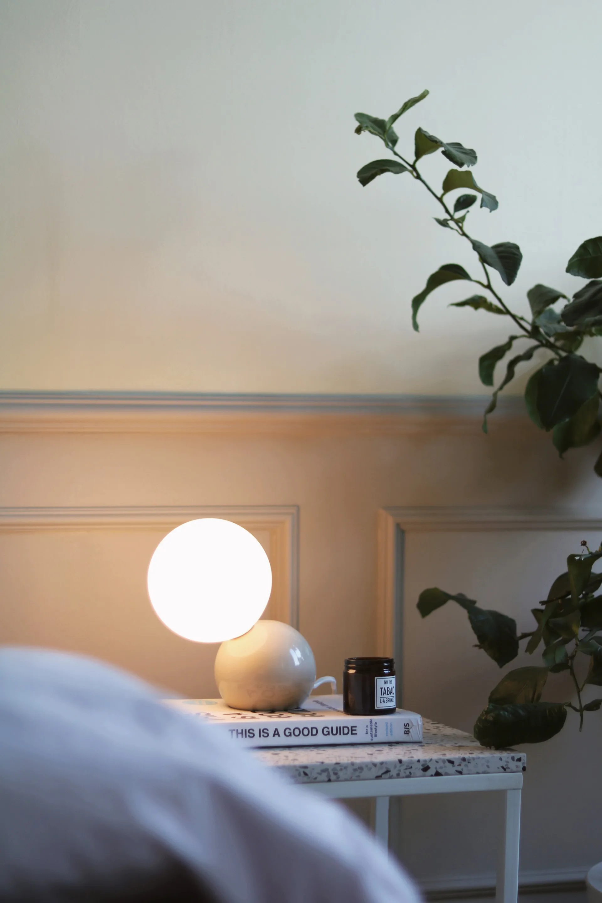 Lampada da tavolo/parete Ripley, Beige Globen Lighting