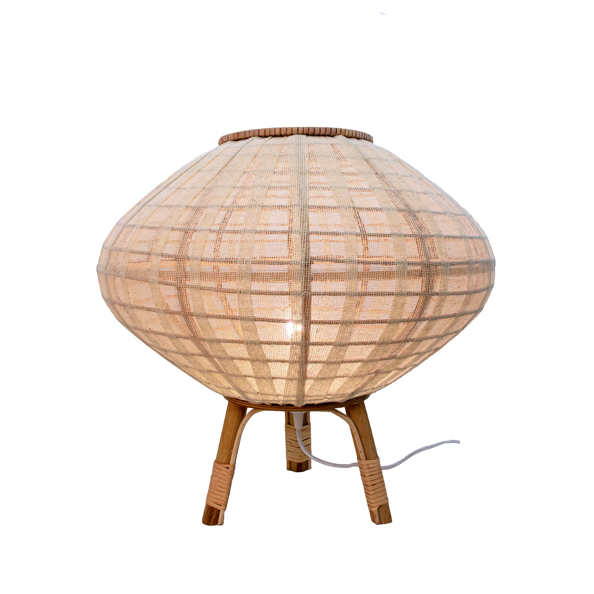 Lampada da terra Borneo Ø 50 cm, Naturale Globen Lighting