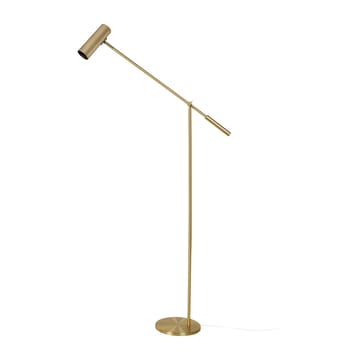 Lampada da terra Hubble  - Ottone spazzolato - Globen Lighting