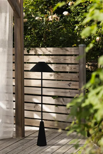 Lampada da terra portatile Cannes  - Nero - Globen Lighting