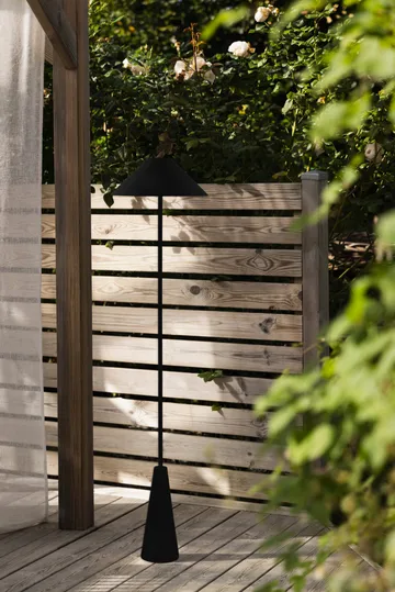 Lampada da terra portatile Cannes  - Nero - Globen Lighting