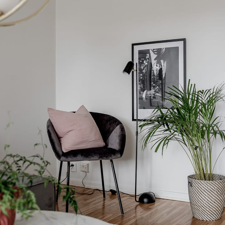 Lampada da terra Swan , Nero Globen Lighting