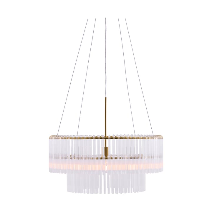 Lampadario a sospensione Hook 60, Ottone chiaro spazzolato Globen Lighting