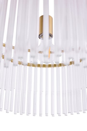 Lampadario a sospensione Hook 60 - Ottone chiaro spazzolato - Globen Lighting