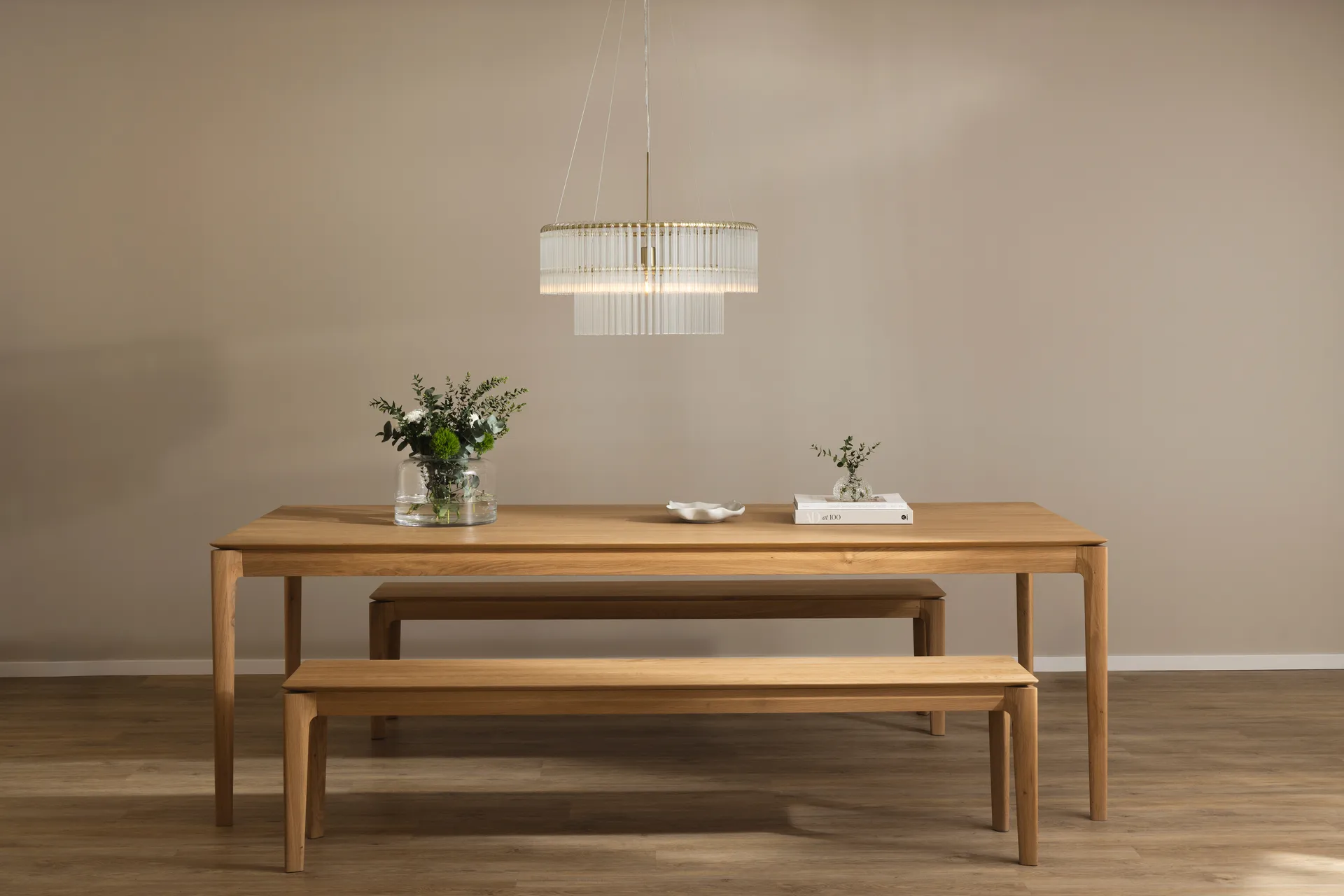 Lampadario a sospensione Hook 60, Ottone chiaro spazzolato Globen Lighting