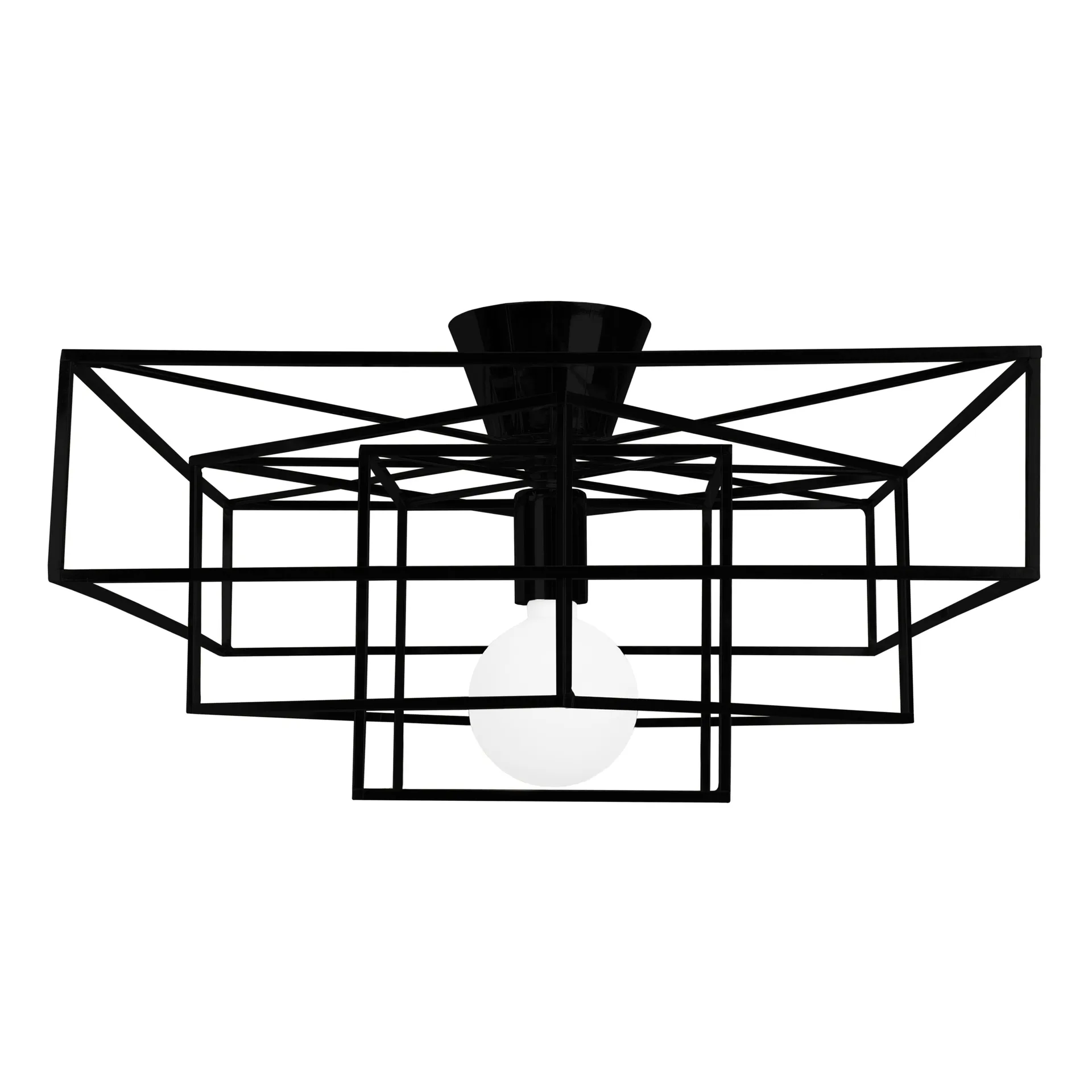 Lampadario Cube, nero Globen Lighting