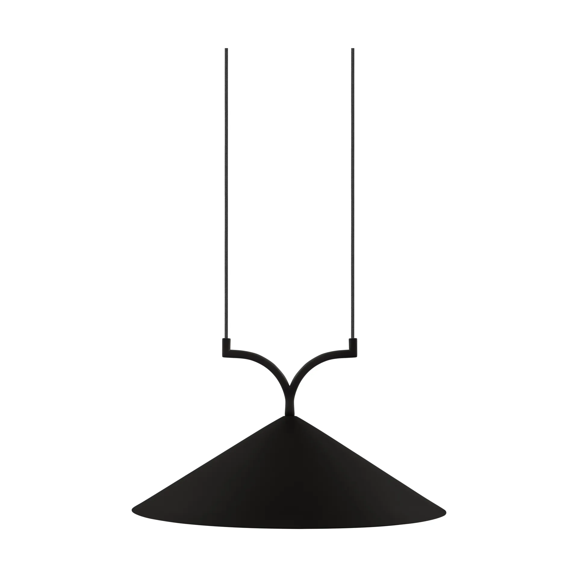 Lampadario Curve 50, Nero Globen Lighting