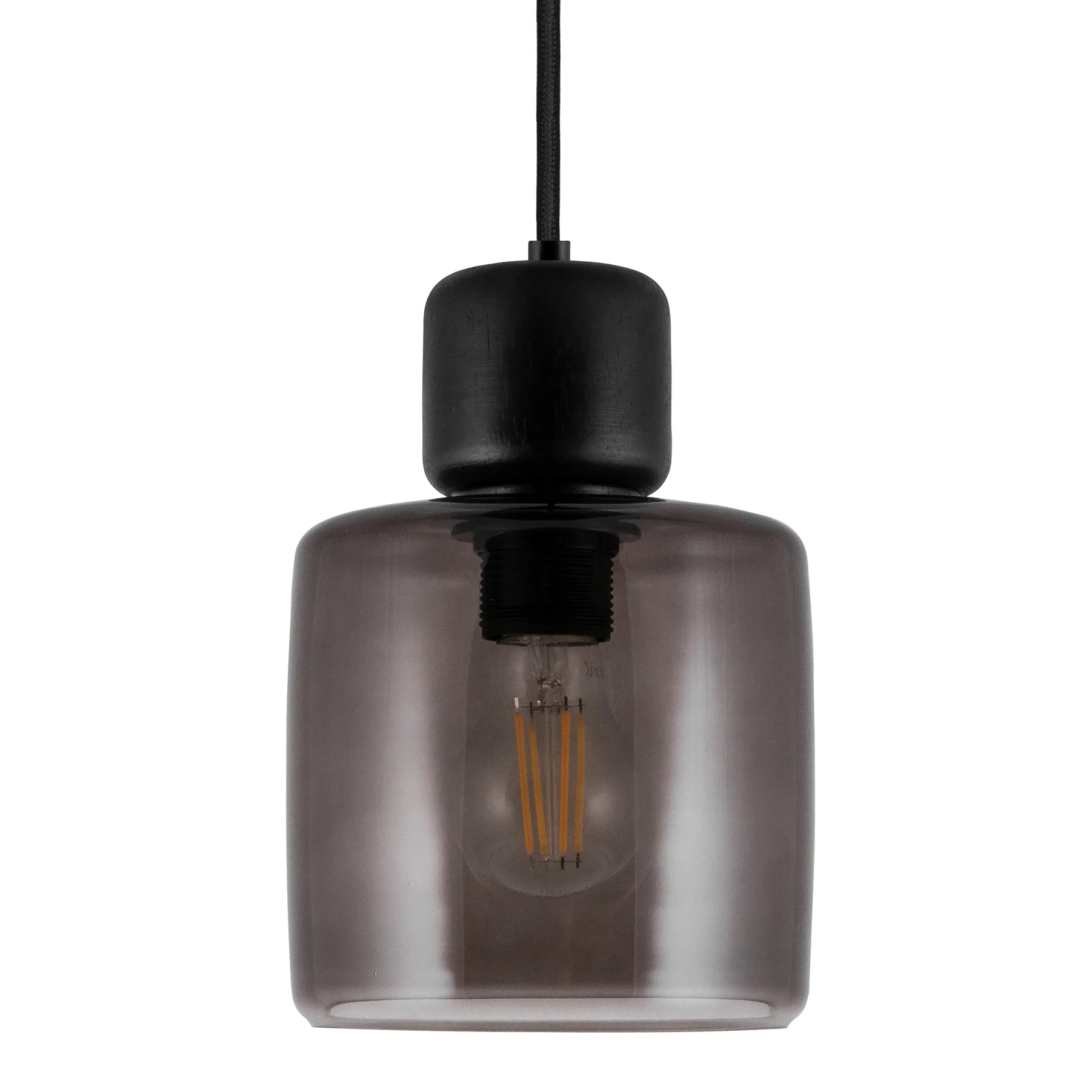 Lampadario DOT 23 , Smokey Globen Lighting