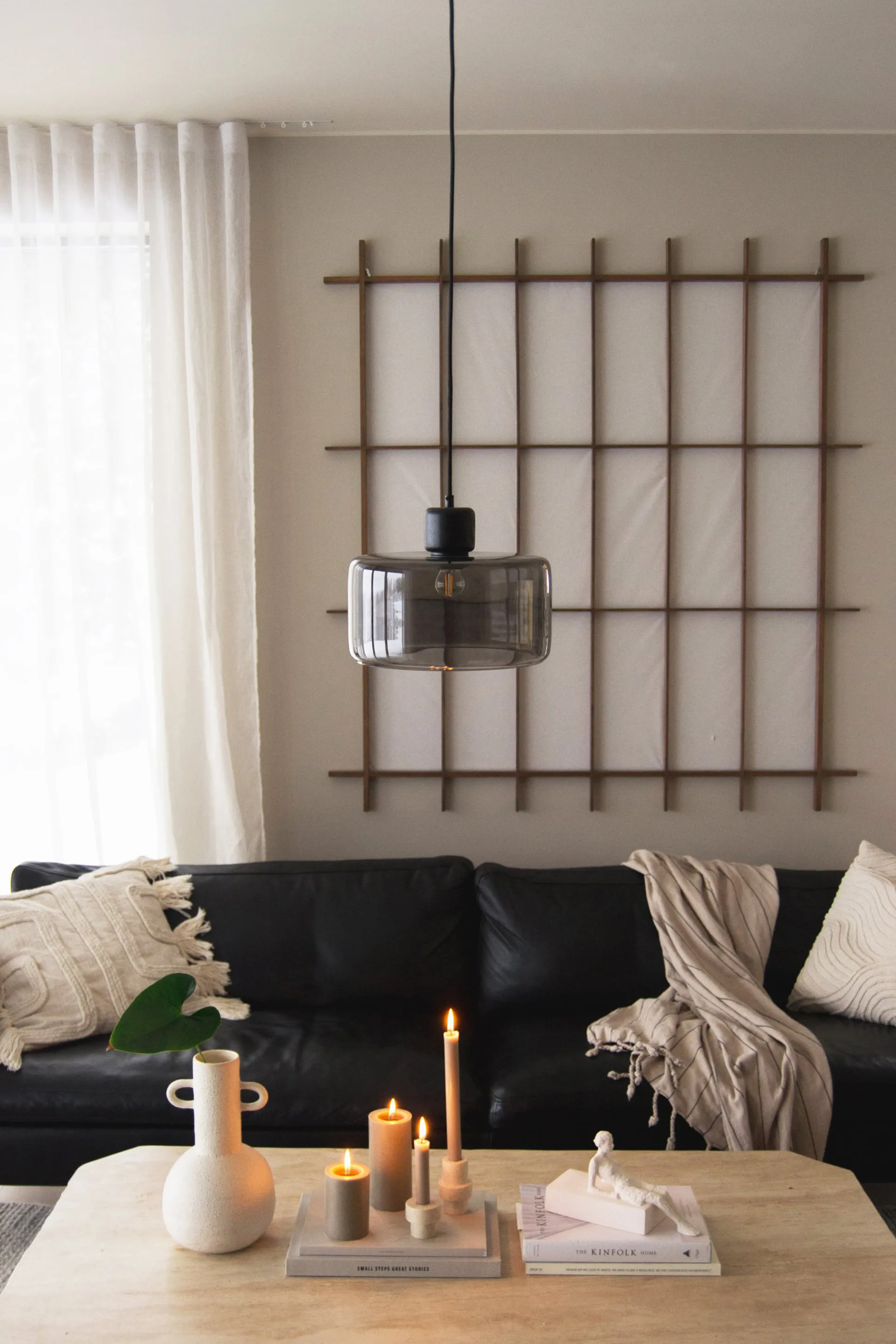 Lampadario DOT 30, Fumé Globen Lighting