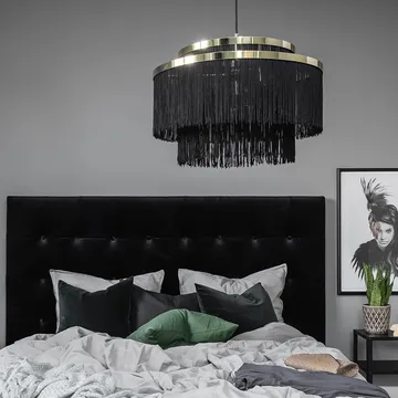 Lampadario Frans - ottone nero - Globen Lighting