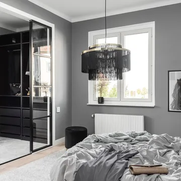 Lampadario Frans - ottone nero - Globen Lighting