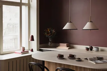 Lampadario Iris 25 - Creme-noir (bianco dorato) - Globen Lighting