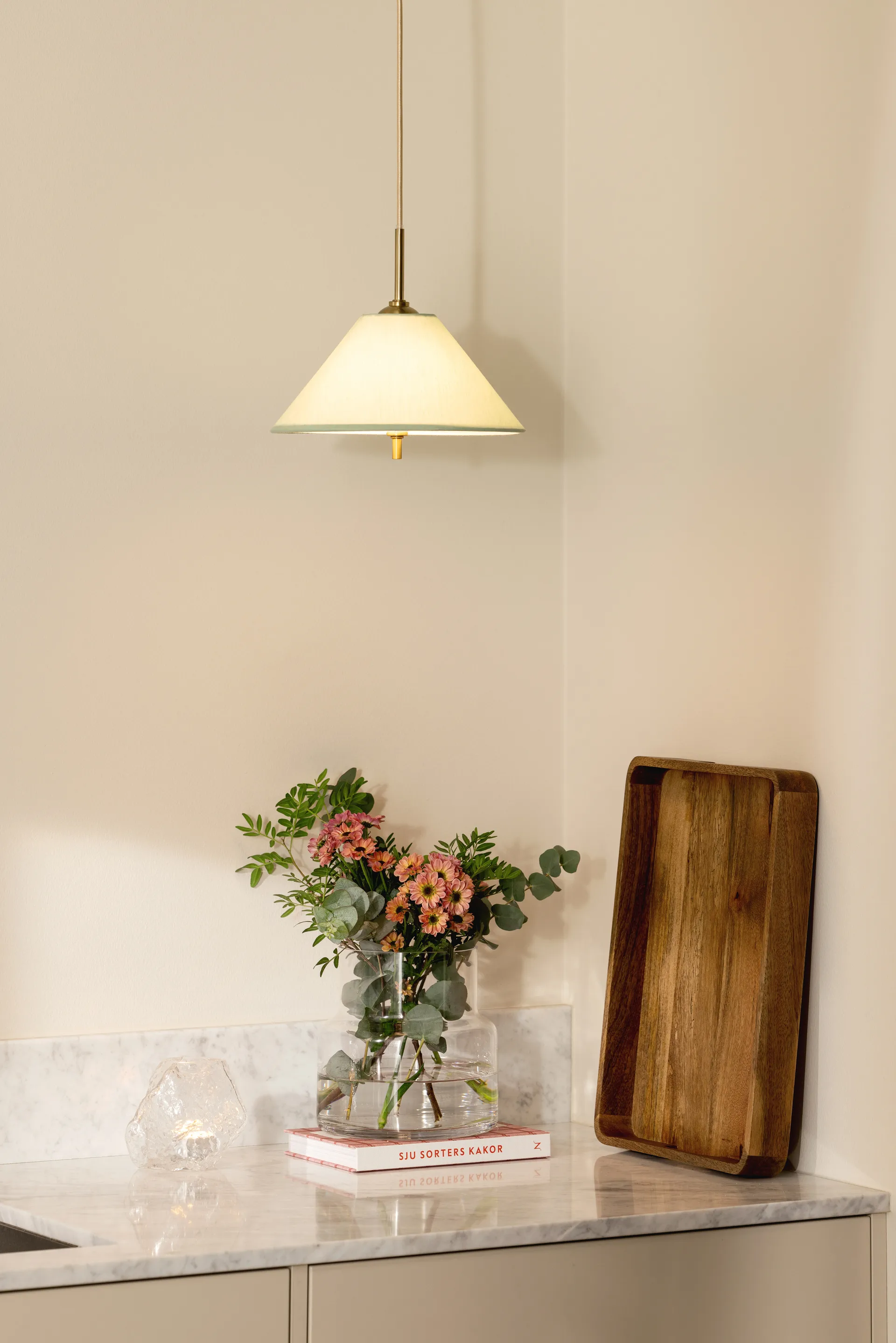 Lampadario Iris 25, Verde Globen Lighting