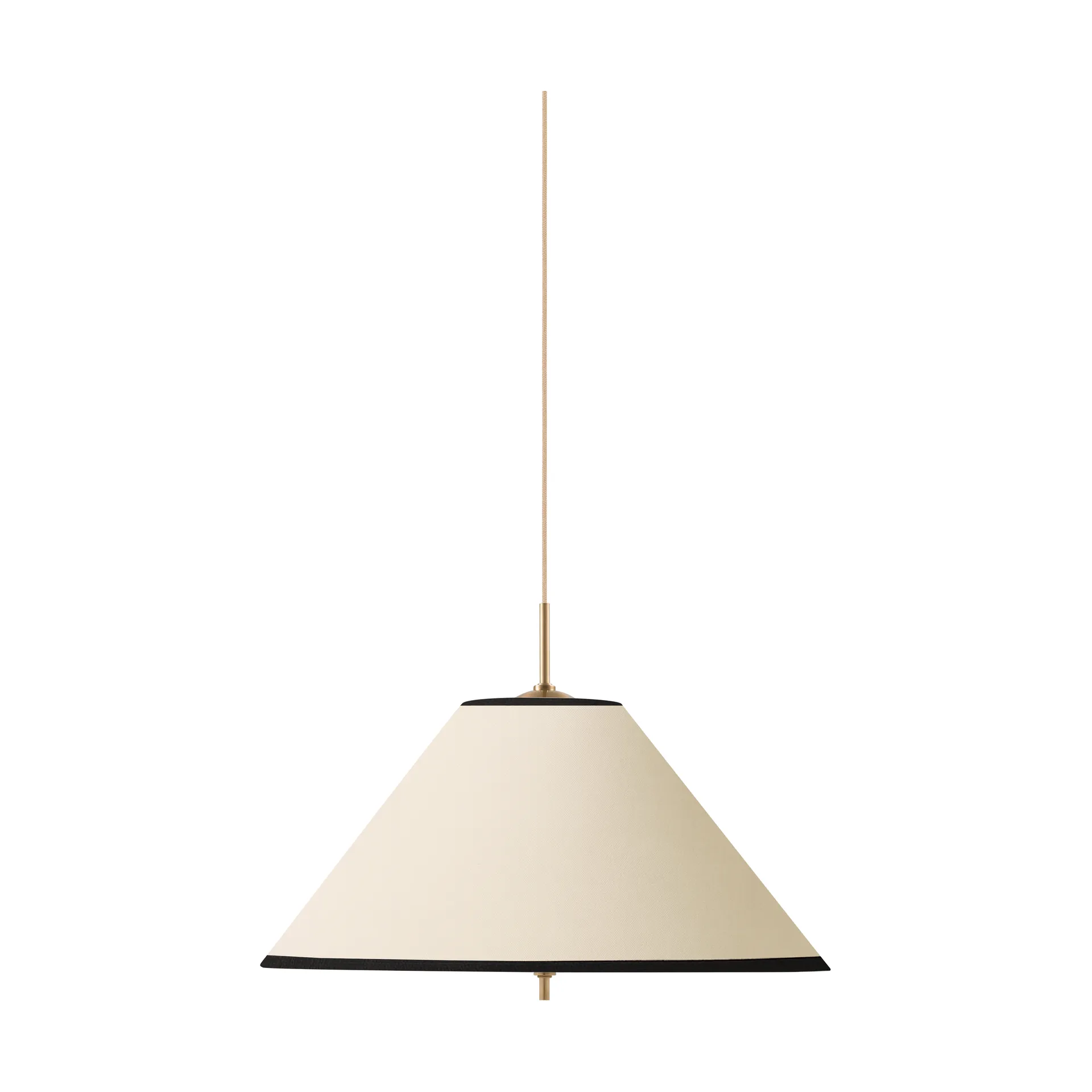 Lampadario Iris 50, Creme-noir (bianco dorato) Globen Lighting