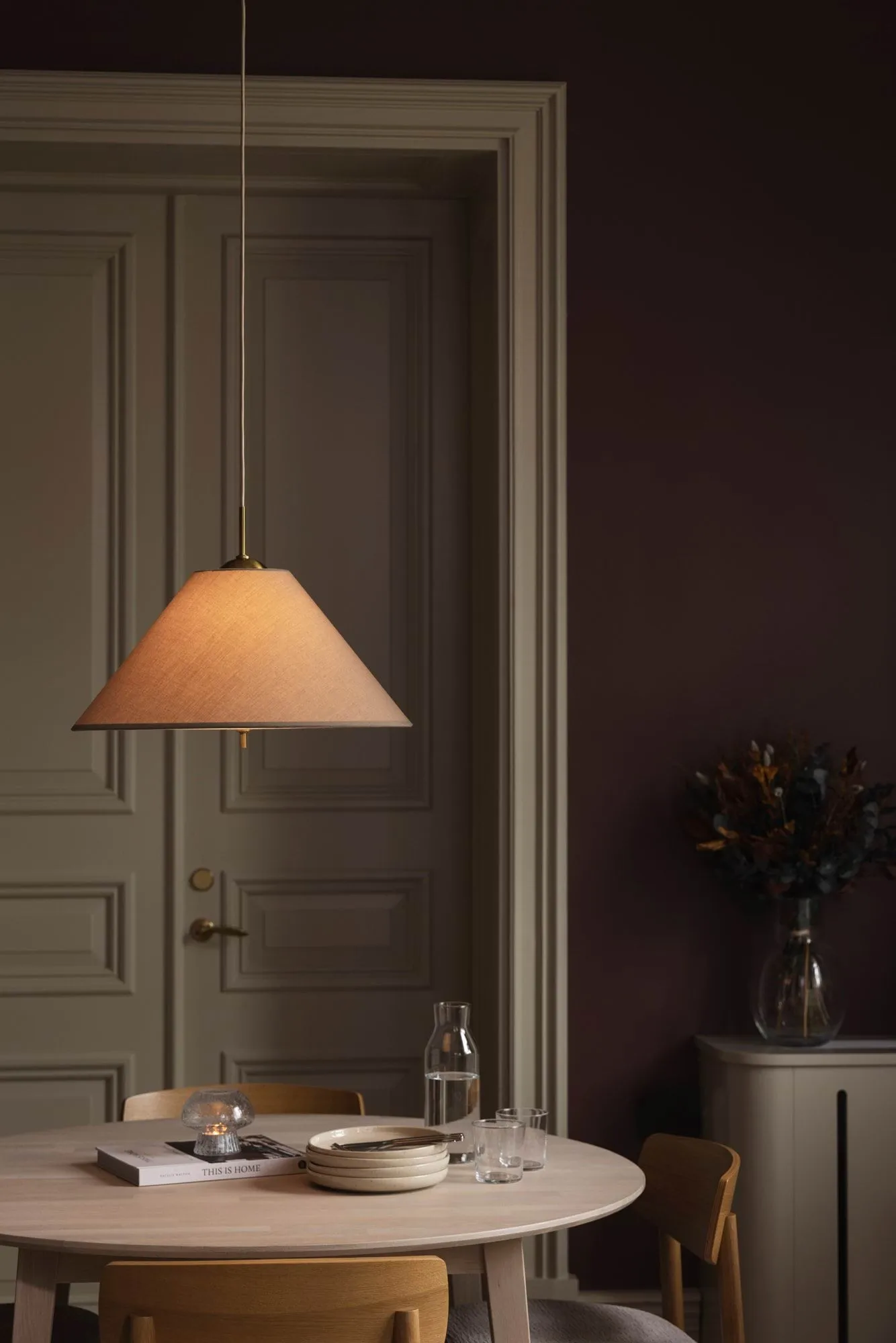 Lampadario Iris 50, Mocha (marrone) Globen Lighting