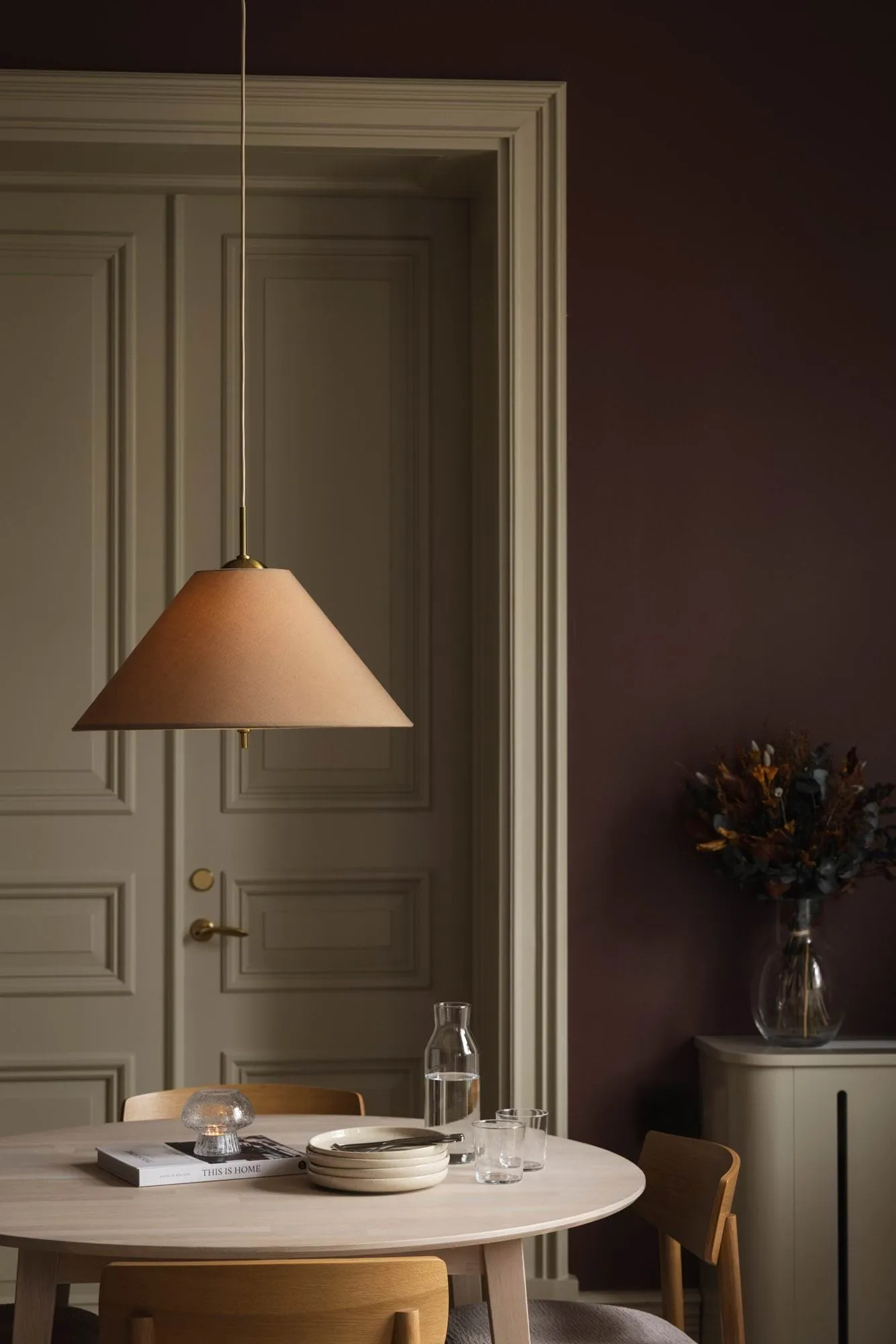 Lampadario Iris 50, Mocha (marrone) Globen Lighting