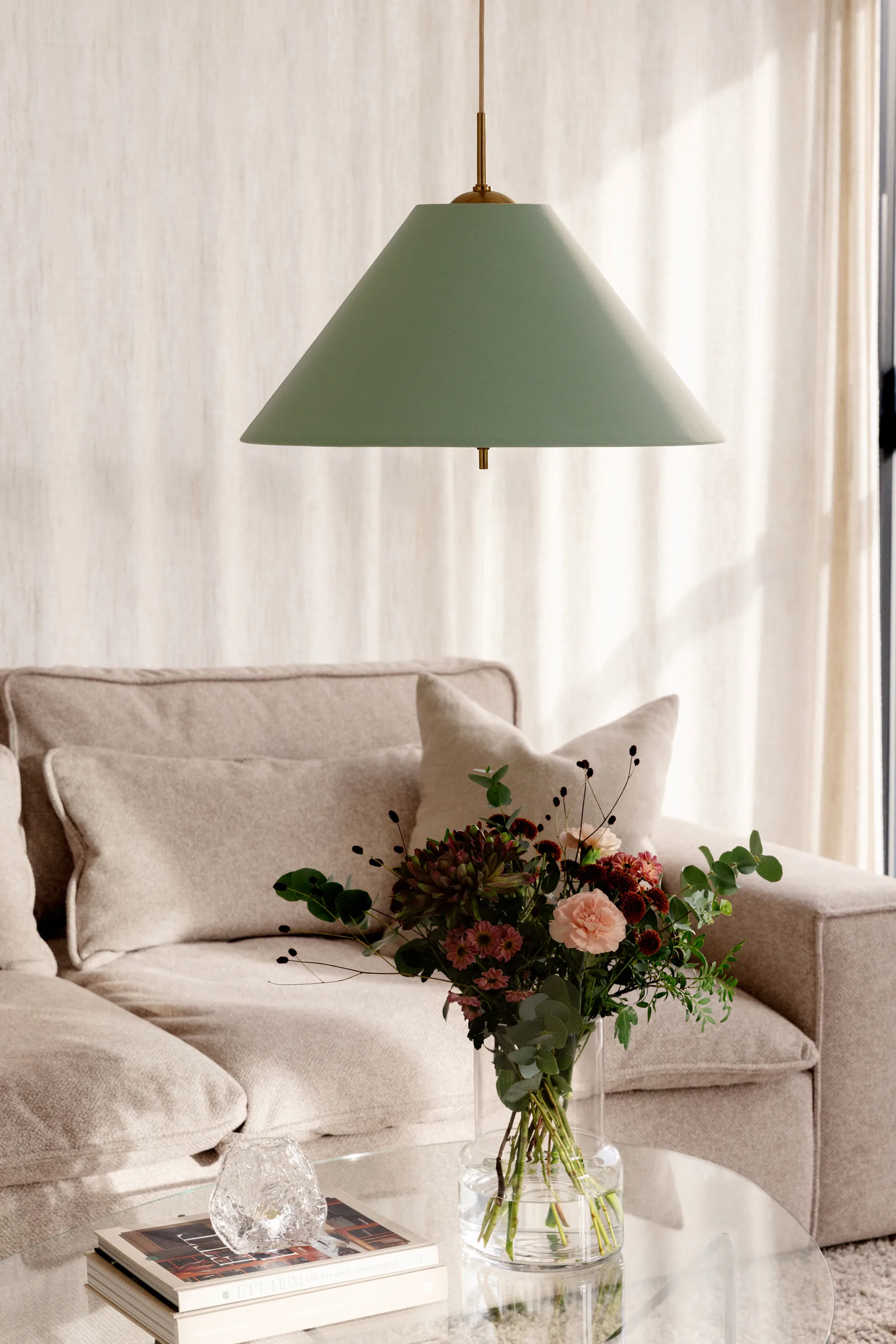 Lampadario Iris 50, Verde Globen Lighting