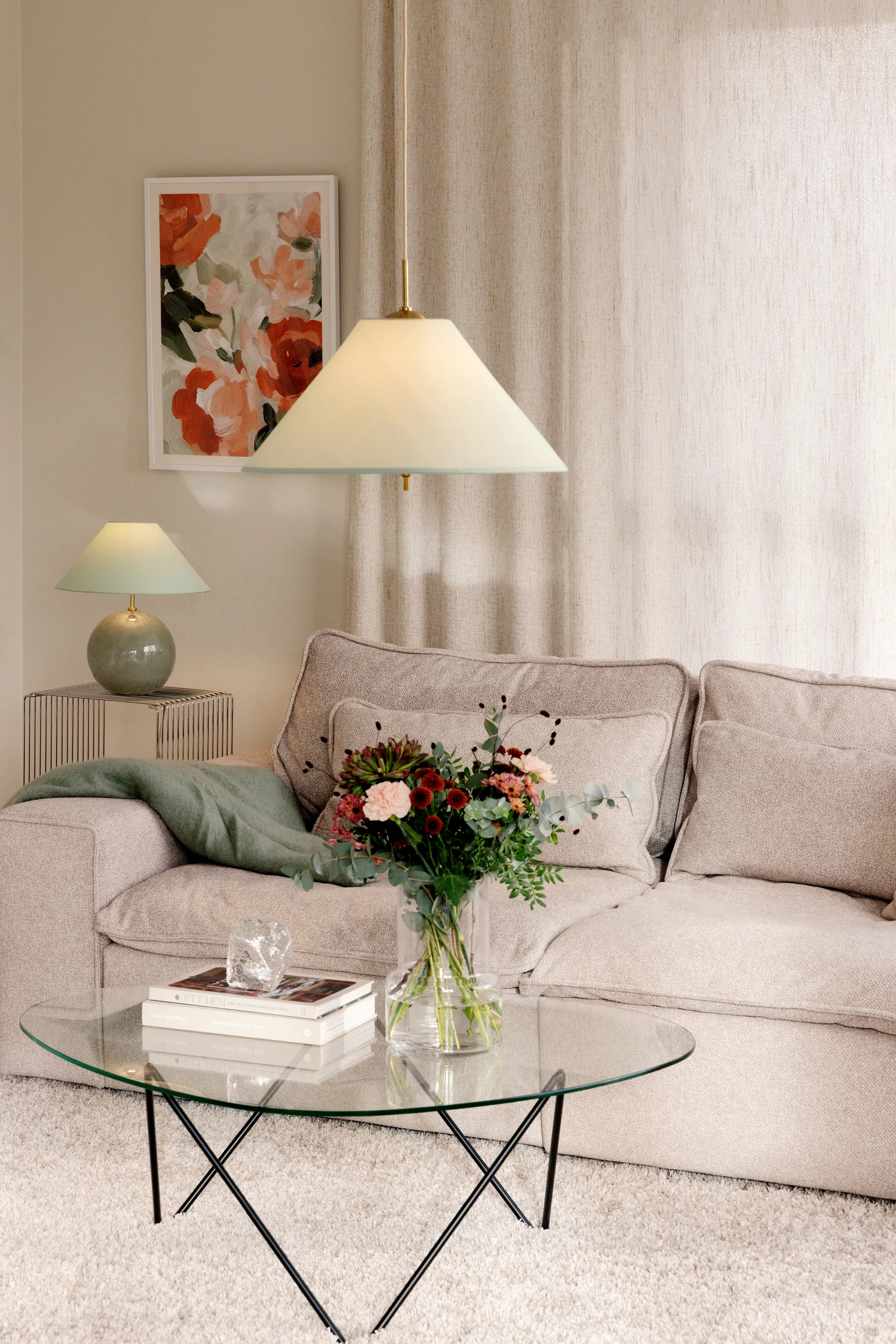 Lampadario Iris 50, Verde Globen Lighting