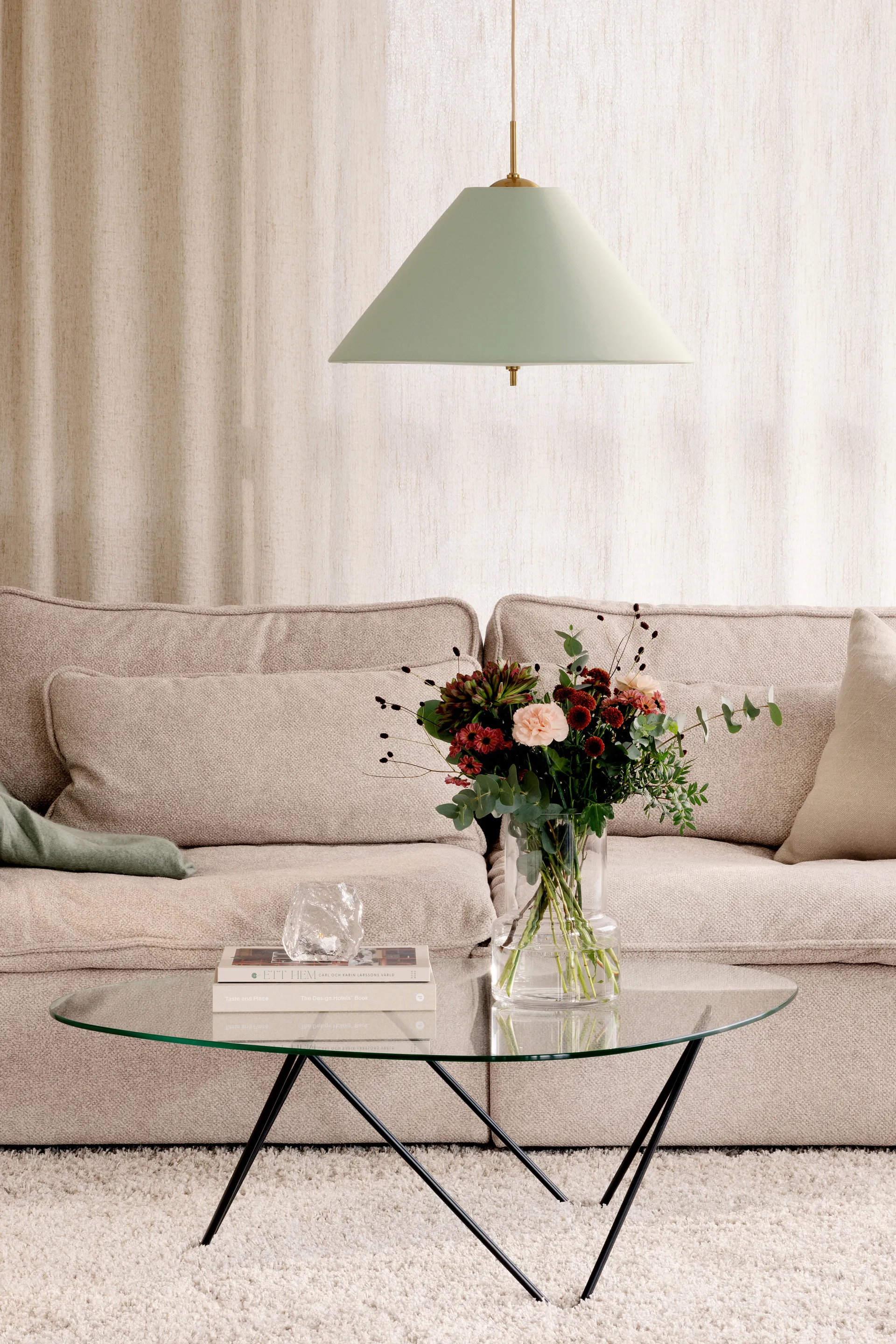 Lampadario Iris 50, Verde Globen Lighting