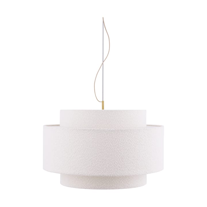 Lampadario Noah Ø70 cm - Bouclé bianco - Globen Lighting