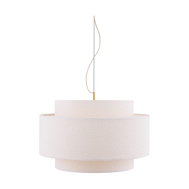 Lampadario Noah Ø70 cm, Bouclé bianco Globen Lighting