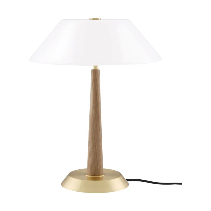 Ligna lampada da tavolo - Rovere-ottone grezzo, Ø29x39,2 cm - Globen Lighting