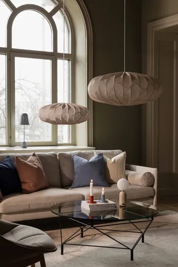Paralume Bladverk Ø50 cm - Beige - Globen Lighting